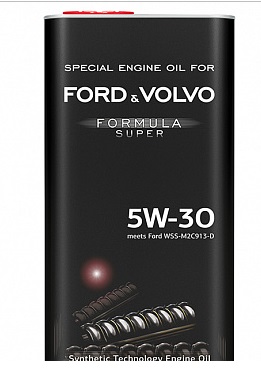 Масло моторное FORD & VOLVO 5W30 (metal) 5L/1L